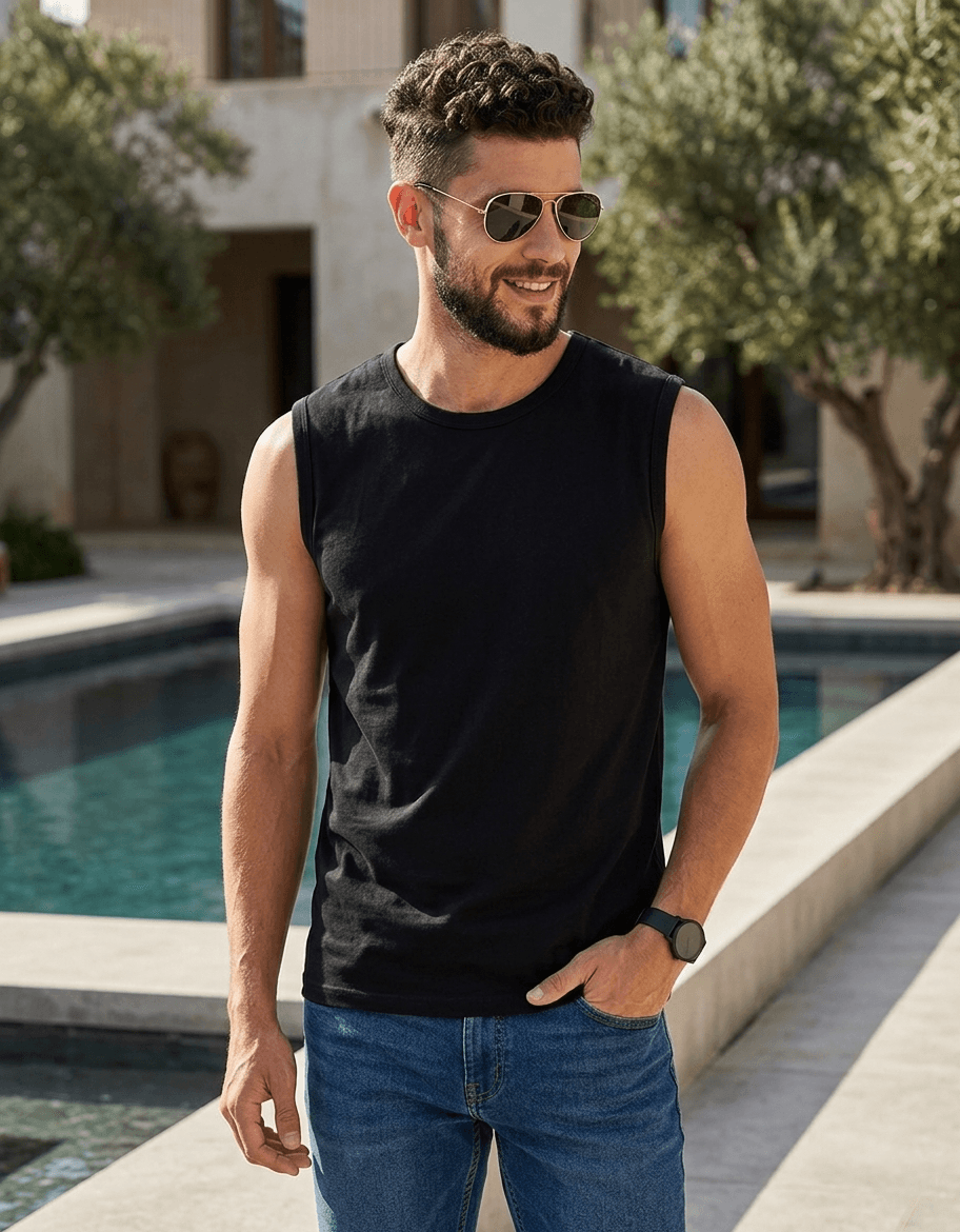 Men's Sleeveless T-Shirt