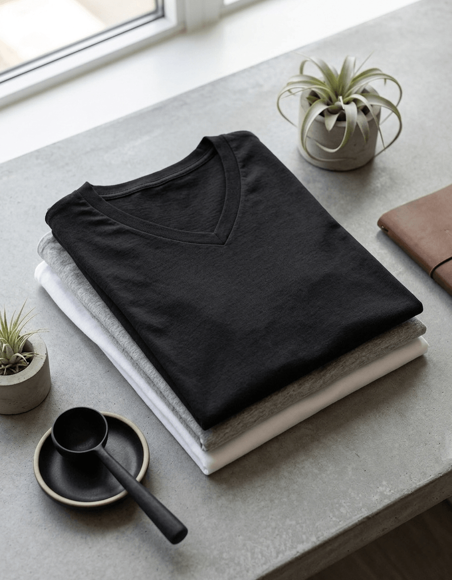 Unisex V Neck T-Shirt