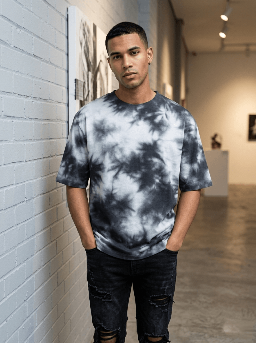 Unisex Tie Dye Oversized T-Shirt